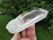 489g Large Clear Quartz Original Lemurian Seed Earth Mined Quartz Crystal Point
