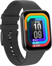 Smart Watch Activity Tracker with Pedometer Smartwatch Compatible iOS Android (Black2)