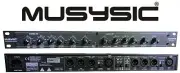 MUSYSIC Professional 2/3/4-Way Audio Stereo Sound Processing Crossover MU-CO4W