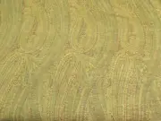 Lee Jofa Victorian Edwardian Paisley Wool Cotton Chenille Gold/Moss Uphol Fabric