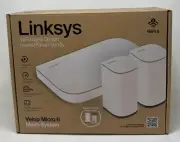Linksys WiFi Velop Micro 6 Mesh System Connect 100+ Device up to 5000 sq ft