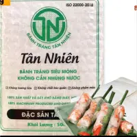 在飛比找蝦皮購物優惠-bánh tráng Tân nhiên bịch 500g