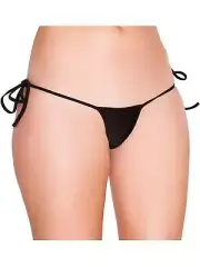 Roma RM-ChipTie Low Cut Tie Side Bottom micro G-sting