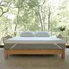 Mattress Topper Queen, 3 Inch Dual Layer Memory Foam Mattress Topper Enhance ...