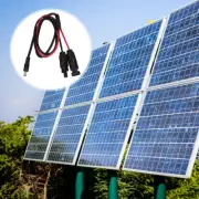 to DC5525 Connection Cable Extension for Solar Panel Adaptor