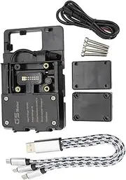 for Suz&uki for V&Strom 1050 2019 2020 2021 Motorcycle Smart Phone Navigation GPS Plate Bracket Adapt Holder Kit Accessories Navigation Bracket(D)