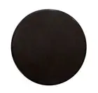 18" round Black plain Marble Corner / side Table top Home Decor Gifts