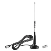 Long Range 27MHz Magnetic Base CB Radio Antenna with PL-259 BNC Male Connecto...
