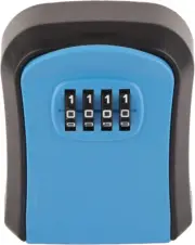 Small Combination Lock Box, Wall Mounted Key Lock Box with 4 Digit Password, Wat
