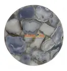 Gray Agate Table Top, Agate Table, Stone Dining Table, Console Table