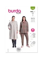 BURDA 5782 MISSES DRESS & TUNIC Sewing Pattern Sizes 18 - 28 Skill: EASY