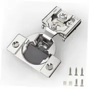 2 Pieces Soft Closing Cabinet Hinges Overlay Cabinet Hardware 1/2" 2 Pack