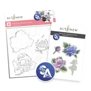 Altenew Stencil Art- Romantic Roses & Add-on Die Bundle