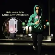 Portable Mini LED Collar Clip Lamp - Hands-Free Light for Camping Hiking
