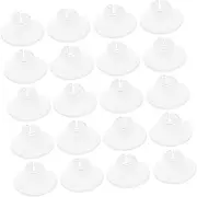 ROMISBABA 20pcs Aquarium Oxygen Hose Fixators Compact Fish Tank Suction Cups for Easy Installation Maintenance Space Saving Oxygen Accessories for Fish Tanks Height