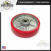 Pallet Jack Steer Wheel Assy Atlas AA-30 AA-50 Ultra-Poly Aluminum P210335-B-HD