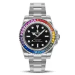 代購 BAPE BAPEX TYPE 1 BAPEX CRYSTAL STONE 彩虹圈 手錶