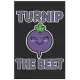 Turnip The Beet: Cute Organic Chemistry Hexagon Paper, Awesome Radish Funny Design Cute Kawaii Food / Journal Gift (6 X 9 - 120 Organic