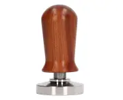 Coffee Tamper Separate Design Stainless Steel Ergonomic Wood Handle Portable Tamper Tool for Home Coffee Shop 51MM