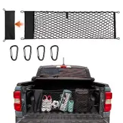For 2022-25 Ford Maverick Envelope Style Rear Truck Bed Mesh Cargo Net Accessory