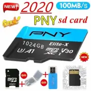 PNY high speed U3 Elite - X Class10, 1024GB MicroSDXC Card+Card reader,Brand New