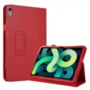 MCC iPad 10.9 10th Gen 2022 Folio Leather Apple Smart Case Cover iPad10 [Red]