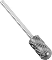 Efficient Tungsten Nail Drill Bit Grinding Head for Nail Polishing Machine Dual Rotation Flat Cylinder Heads for Versatile Use