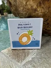NOBIA Pineapple Ring Pool Float Nordstrom ~70"X47" New Sealed