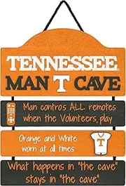 FOCO NCAA College Man Cave Hanging Wall Sign