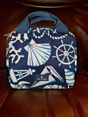 Vera Bradley- Shore Enough- Blue Nautical Lunch Bag