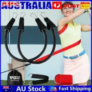 Golf Swing Training Aid Elastic Golf Turn Training Belt Adjustable Golf Supplies