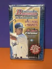 2002 BOWMAN “DRAFT PICKS & PROSPECTS” SEALED WAX BOX