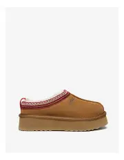 [UGG Australian Shepherd] Ventus Cow Suede Platform Boot in Chestnut