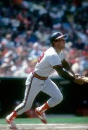 Short Stop Bert Campaneris Of The California Angels 1980 Baseball Photo 6
