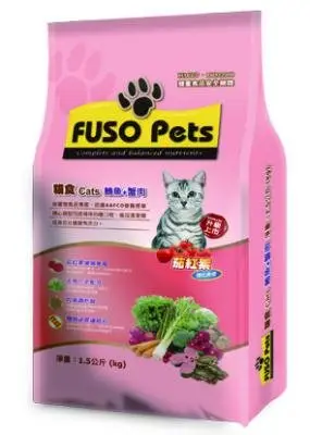 FUSO 福壽 貓飼料 有三種口味可挑唷-- 9.07KG----蟹肉