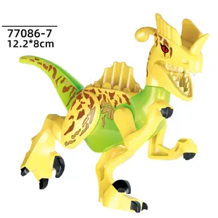 小顆粒積木 侏羅紀恐龍 一組八款 組裝拼裝益智玩具生日禮物禮品套裝抽抽樂jurassic park world世界公園