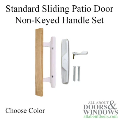 Sliding Door Handle Set Non Handed Handle For Patio Doors
