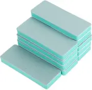 Dual-Sided Sponge Nail File Buffer Blocks 10 Pack Finishing Buffer for Light to Heavy Polishing for Electronics Jewelry and Nail Art