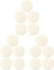 EPIGEIST 15Pcs Facial Loofah Scrubber Pads for Deep Cleansing and Exfoliating Soft and Practical Face Wash Pads for Makeup Removal and Oil Control
