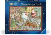 Ravensburger - Here Comes Christmas! Jigsaw Puzzle 500pc