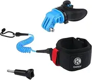 CAMKIX Replacement Surf Mouth Mount and Armstrap Coil Kit Compatible With GoPro Hero/DJI Osmo Action Cameras