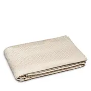 Dea Luxury Linens Villa Seta Cotton-Silk Matelasse Queen Coverlet