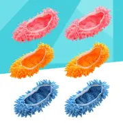 6 Pcs House Dusting Slippers Sweeping Slippers Foot Mop Shoes