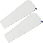 VICASKY 2pcs Super Absorbent Hair Turban Towels for Wet Hair Quick Dry Hat Wrap Stylish Bath Towel for Home Use