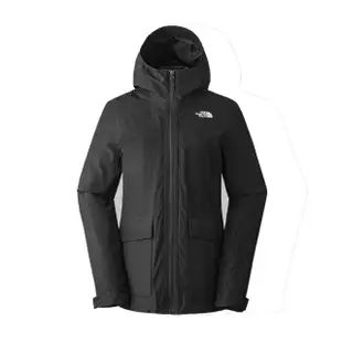 【The North Face】TNF 防水 連帽三合一外套 W ALITIER DOWN TRICLIMATE JACKET - AP 女 黑(NF0A5AY1R0G)