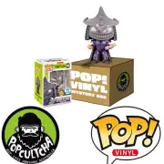 Super Shredder with Glow Ooze & 3 Exclusive Pop! Vinyls (Set of 4) "New"
