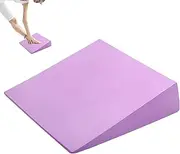 Yoga Foam Wedge - Workout Squat Wedges | Supportive Foot Exercise Stretcher Slant Block | Yoga Wedge Block for Exercise, Knee Pad, Back Support and Footrest Cushion