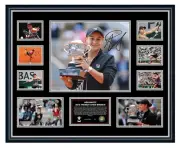 ASH BARTY 2019 FRENCH OPEN WINNER SIGNED LIMITED EDITION FRAMED MEMORABILIA