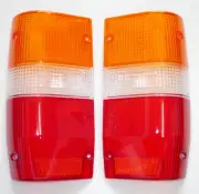 86-94 MITSUBISHI TRITON TAIL LIGHT REAR LAMP LENS ME MF MG MH MJ UTE PICKUP PAIR
