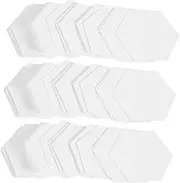 NUOBESTY 400pcs Hexagon Quilting Templates Beginner Friendly Sewing Supplies for Accurate Patchwork Educational Crafting Tools Enhance Precision DIY Projects